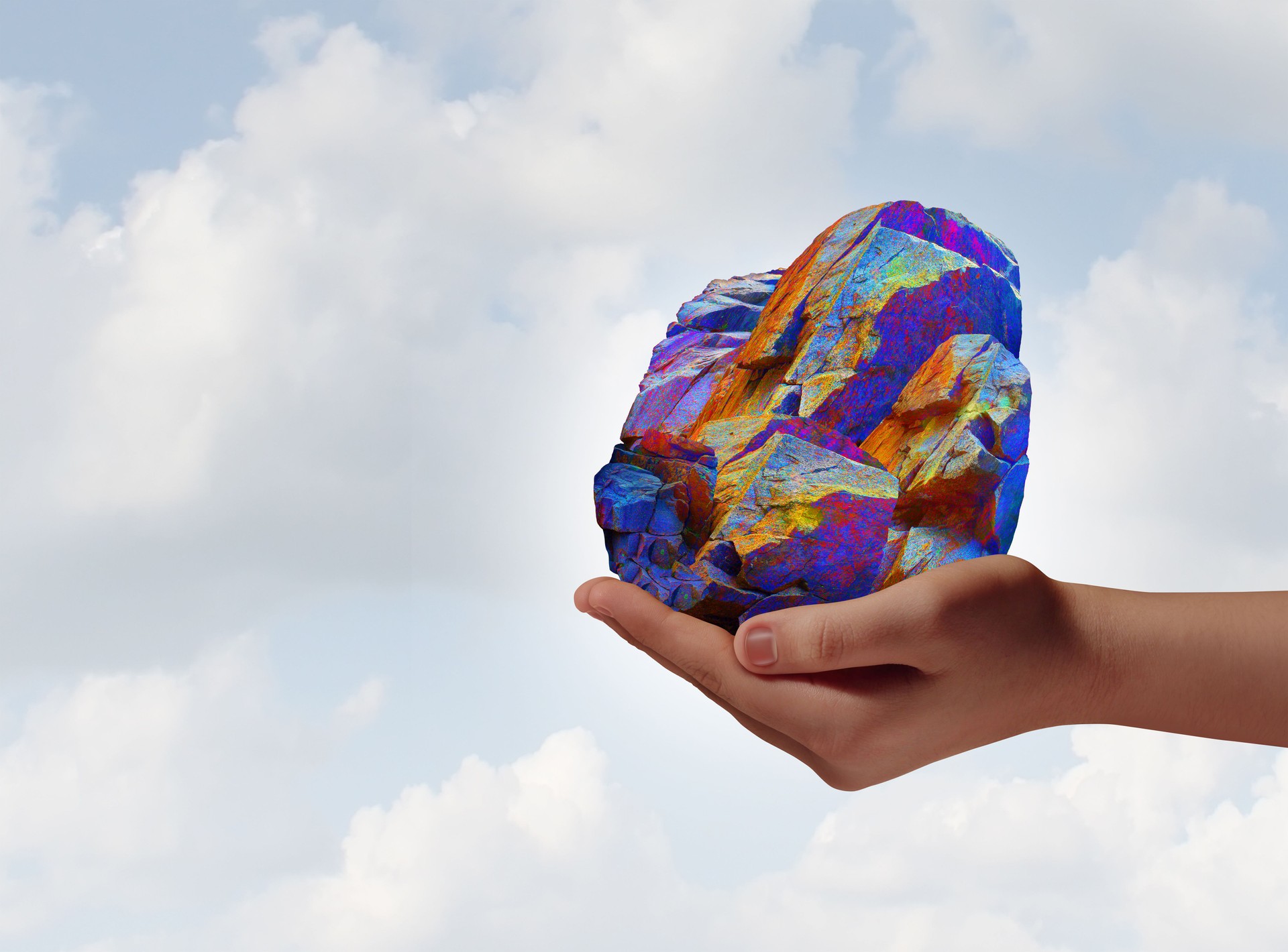 Rare earth Mineral concept