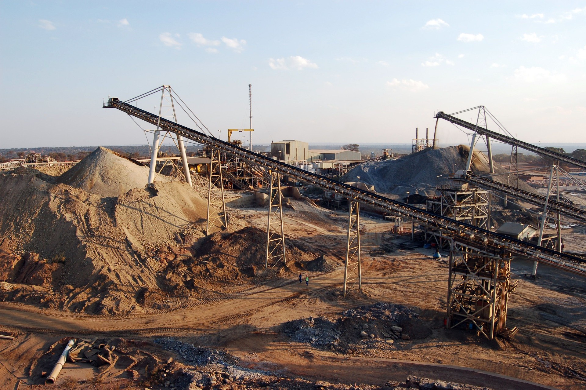 Stockpiles at Sundown